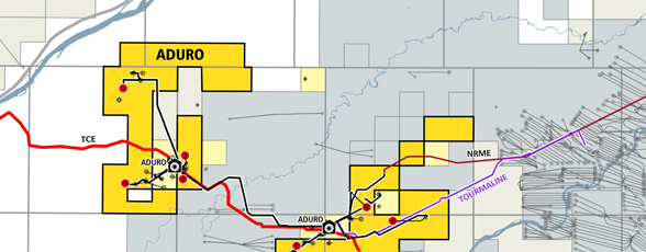 Aduro Montney Existing Production Base